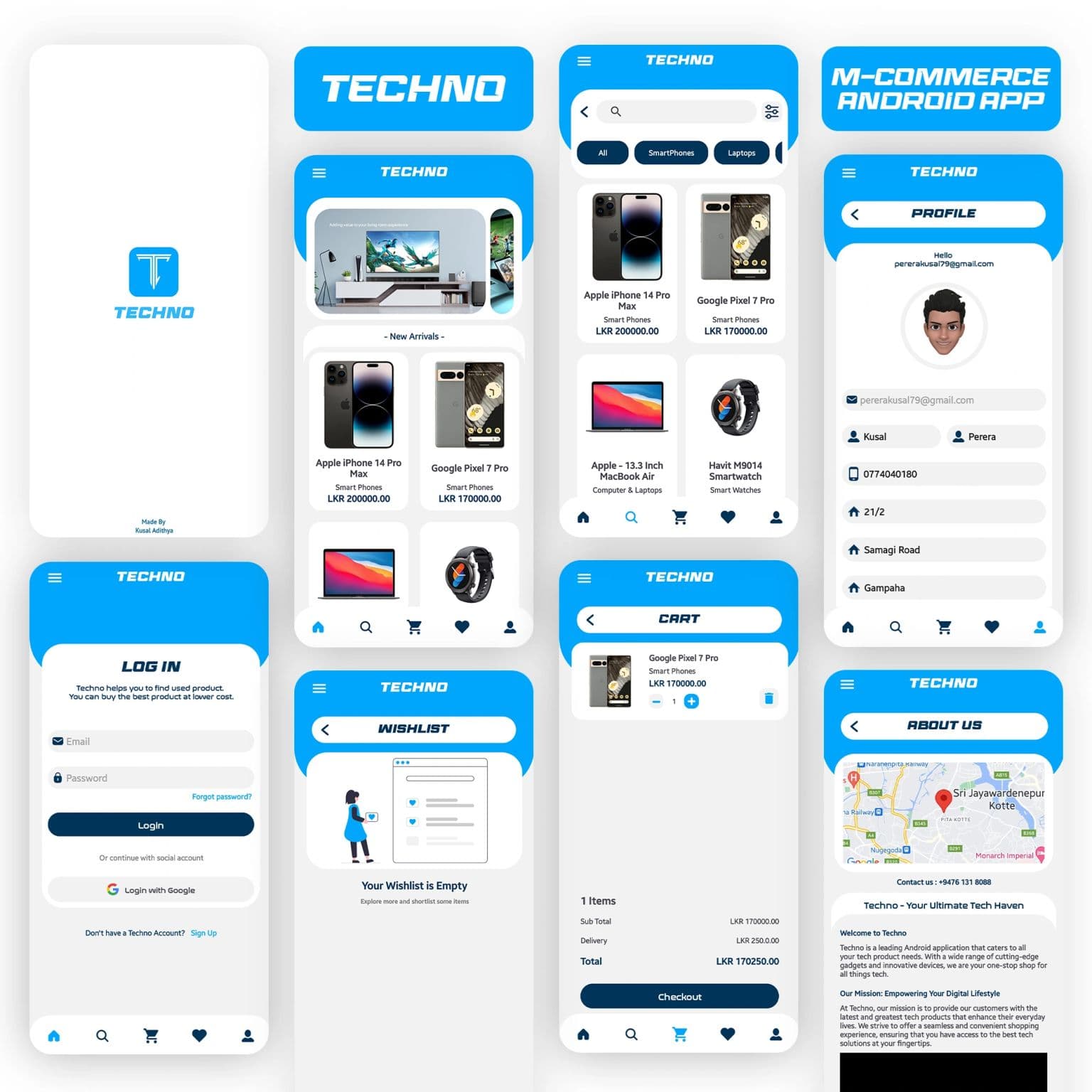 Techno Android App